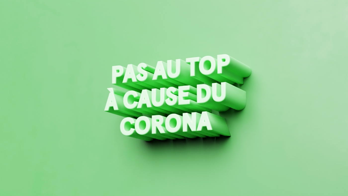 3D Animation, Direction Artistique Motion Design 3D, 3D graphics and  Storyboarding: “Feeling down because of corona” by Get It Studio