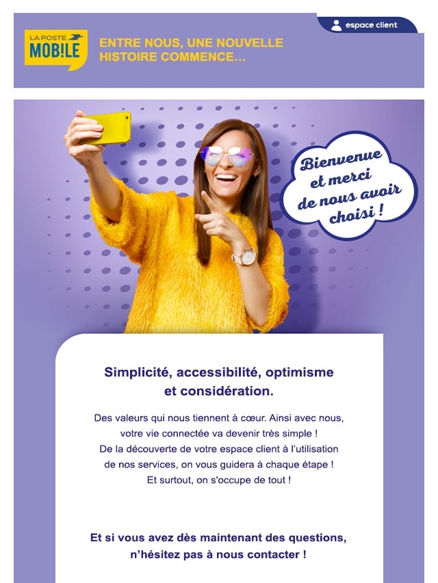 la poste mobile contact email
