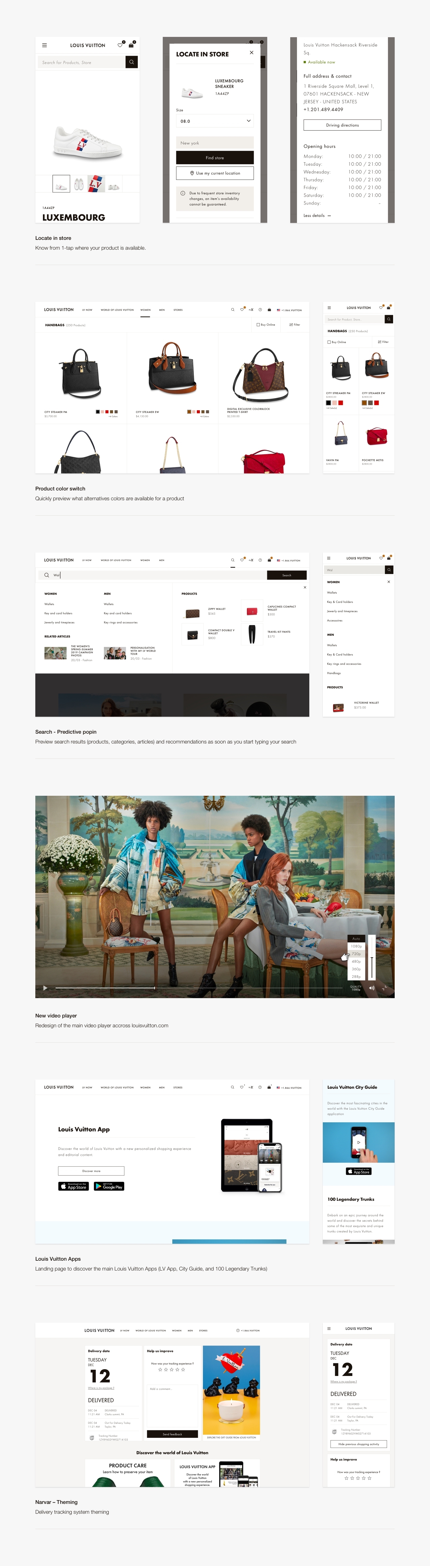 Digital Art Direction, UI Design and UX Design: Louis Vuitton Revamp by  Emmanuel
