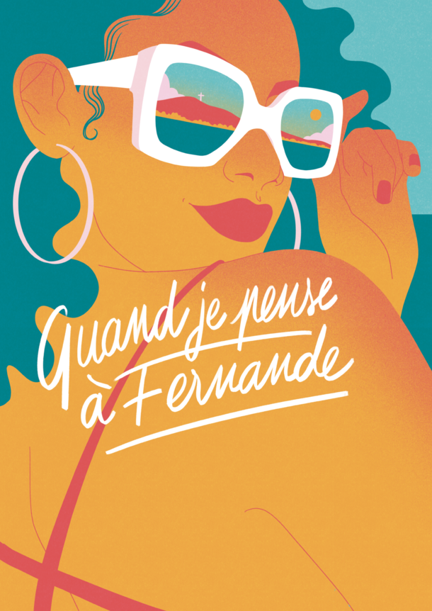 Affiche festival "Quand je pense à Fernande"