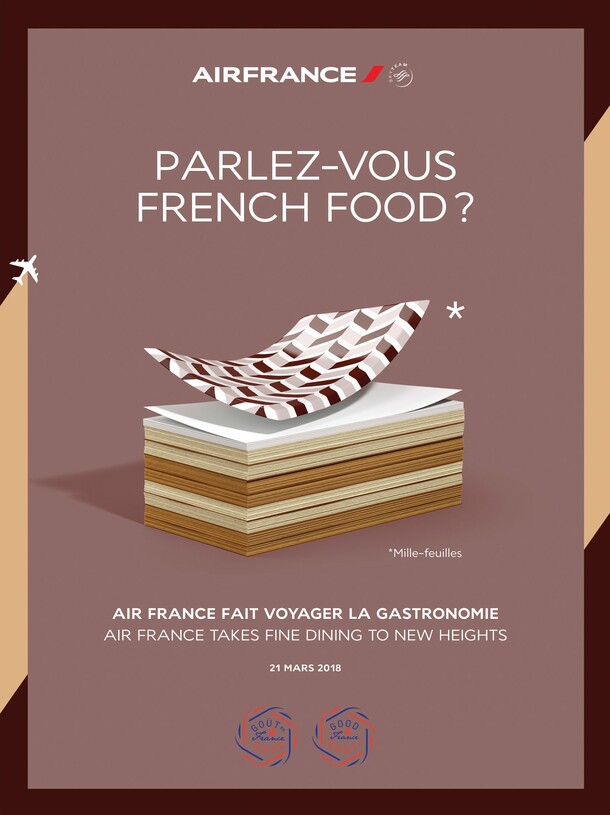 AIR FRANCE : PARLEZ VOUS FRENCH FOOD