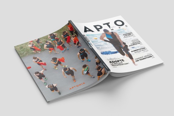 APTONIA : Création graphique et Direction Artistique du Magazine Apto'Mag