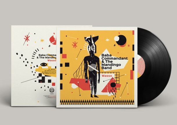 Baba Commandant & The Mandingo Band - Vinyl Illustrations