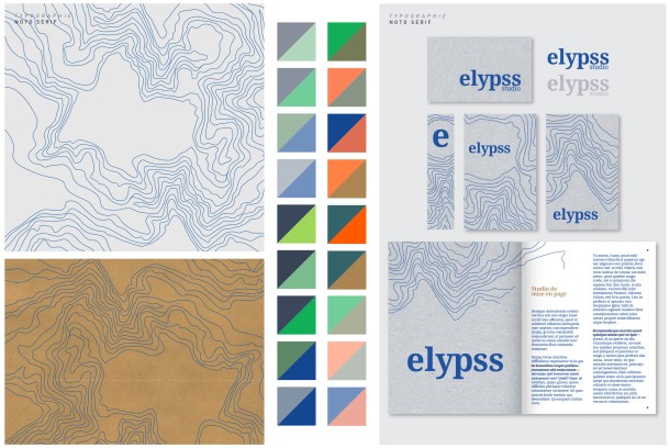 ELYPSS STUDIO : Visual identity, art direction and webdesign