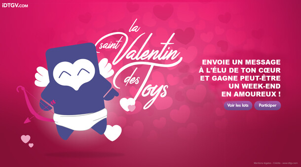 IDTGV.com - La Saint Valentin des Toys