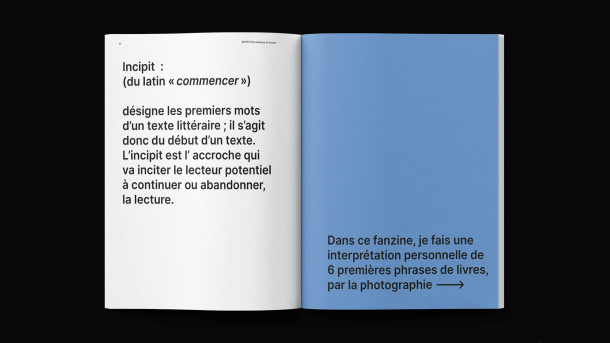 Incipit, Photographic fanzine