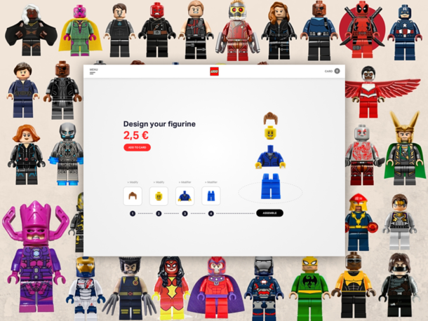 Lego - Configurator + product page