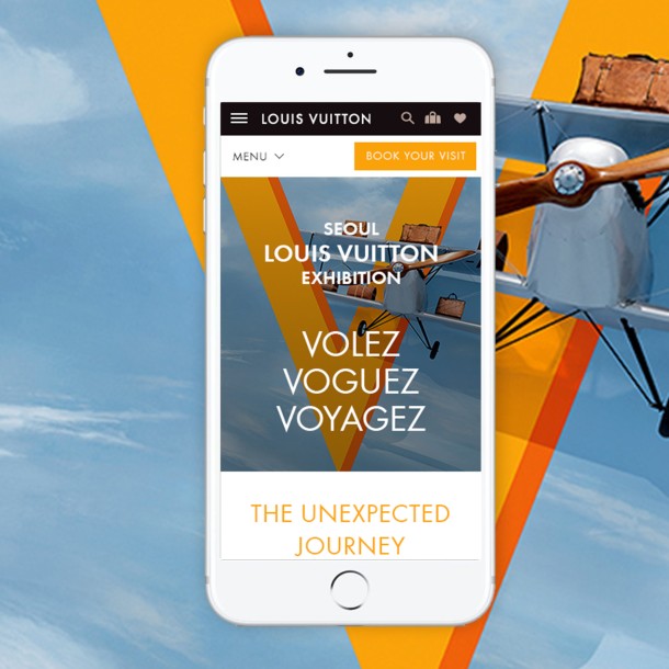 "Volez, Voguez, Voyagez" — Louis Vuitton