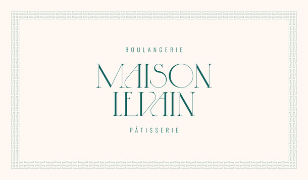 Maison Levain identity brand identity