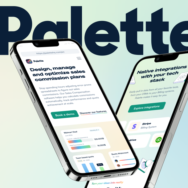 Palette | Identity, Website and SaaS Design