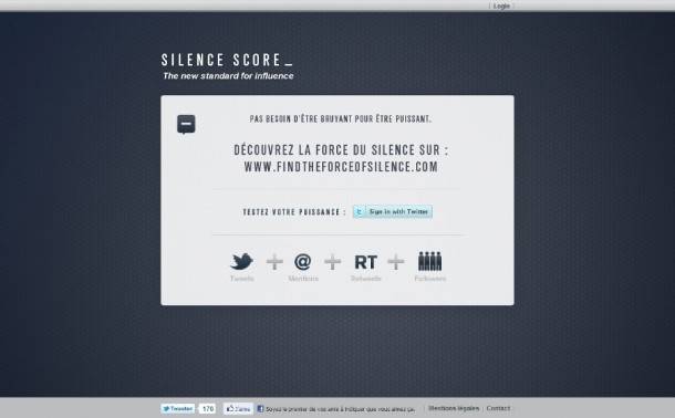 ROWENTA // Silence Score