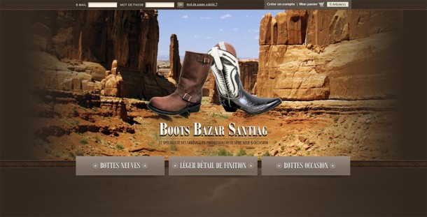 boots bazar santiag