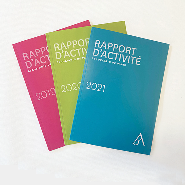 Activity report of the School "Beaux-Arts de Paris”