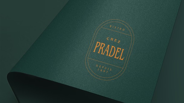 Redesign of the visual identity of a Parisian brasserie