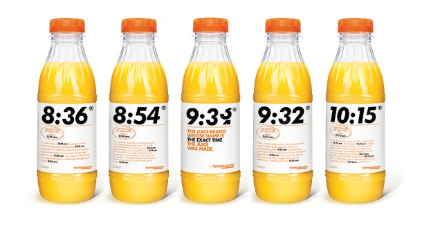The freshest orange juice brand