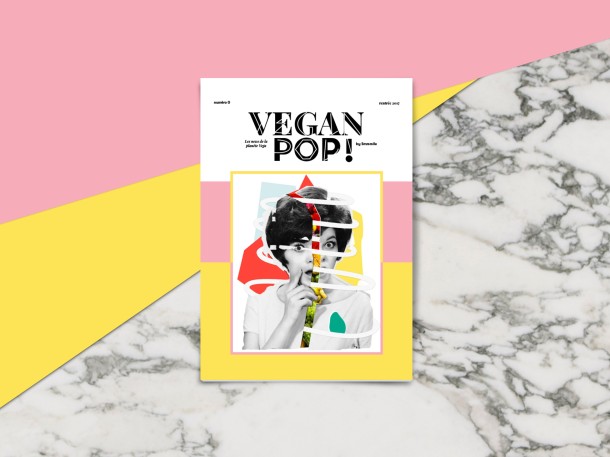 VEGAN POP! by SMMMILE. It's a society magazine that explores the vegan culture from every angle: news, fashion, travel, music, literature,... I've made the editorial design and Art direction. Cover and illustrations by myself.