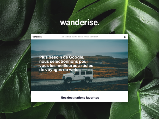 Wanderise - simply prepare your trips
