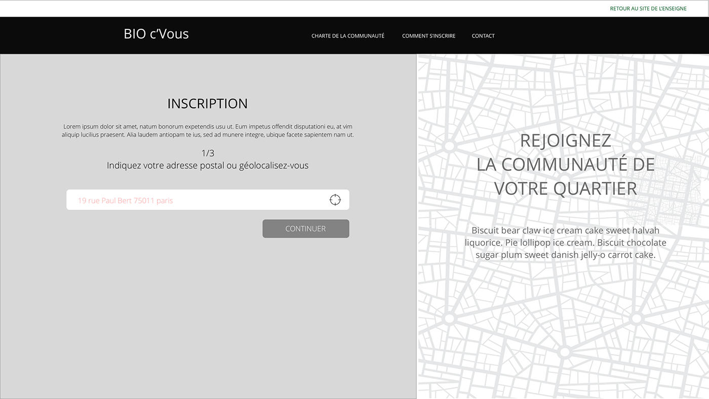 Ux Design Bio C Bon Communautaire Ao By Ameline