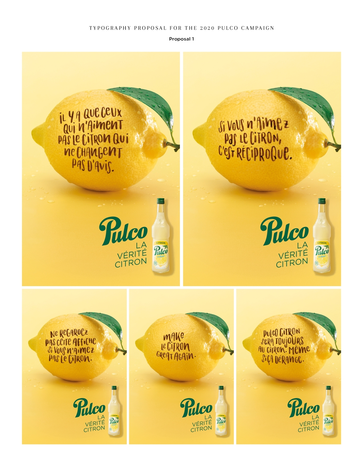 Pulco - La vérité citron 
