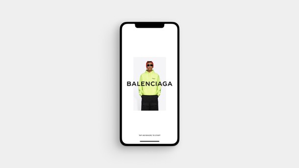Balenciaga Stylist App
