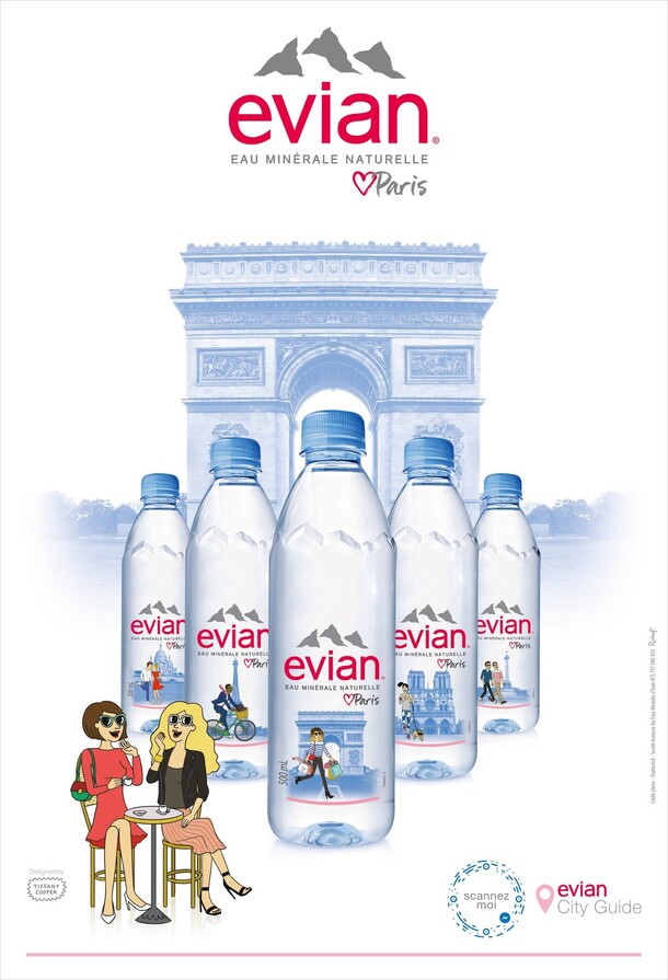 Evian Loves Paris