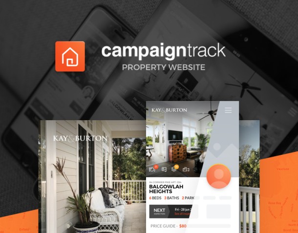Property website for real estate agent