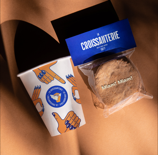 Redesign of the Croissanterie's visual identity