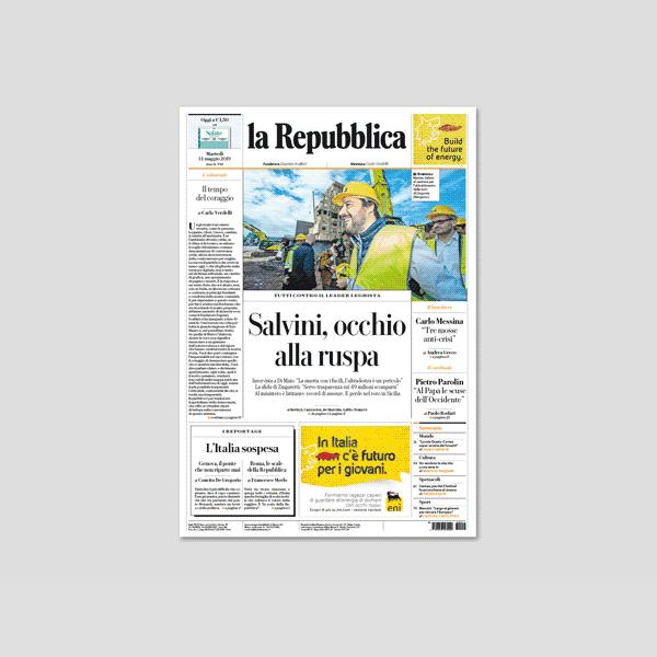 La Repubblica 2019 Redesign