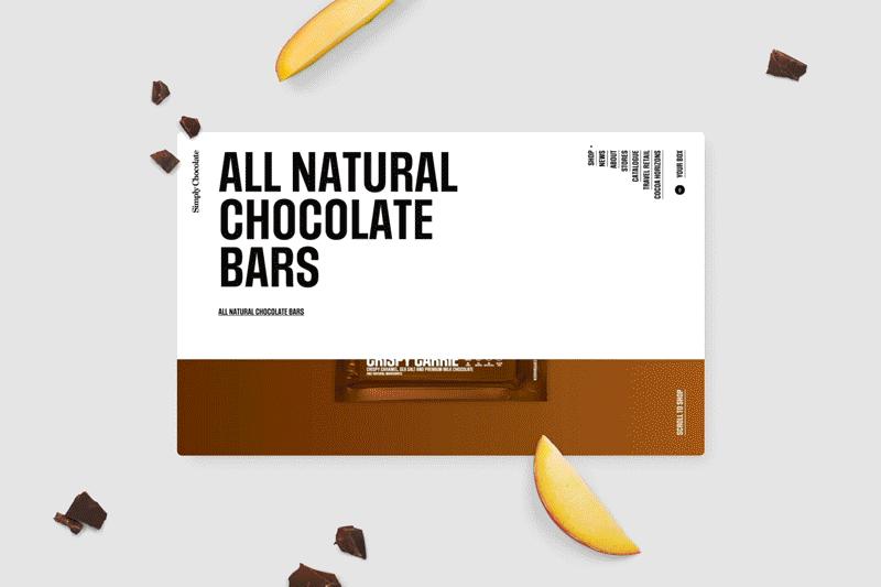 Simply Chocolate: unwrap the natural chocolate bars